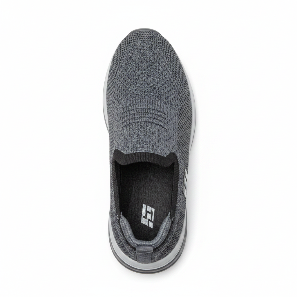 Grey Slip-On - Top