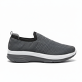 Skechers Men's Grey Slip-On Shoes - Other Side